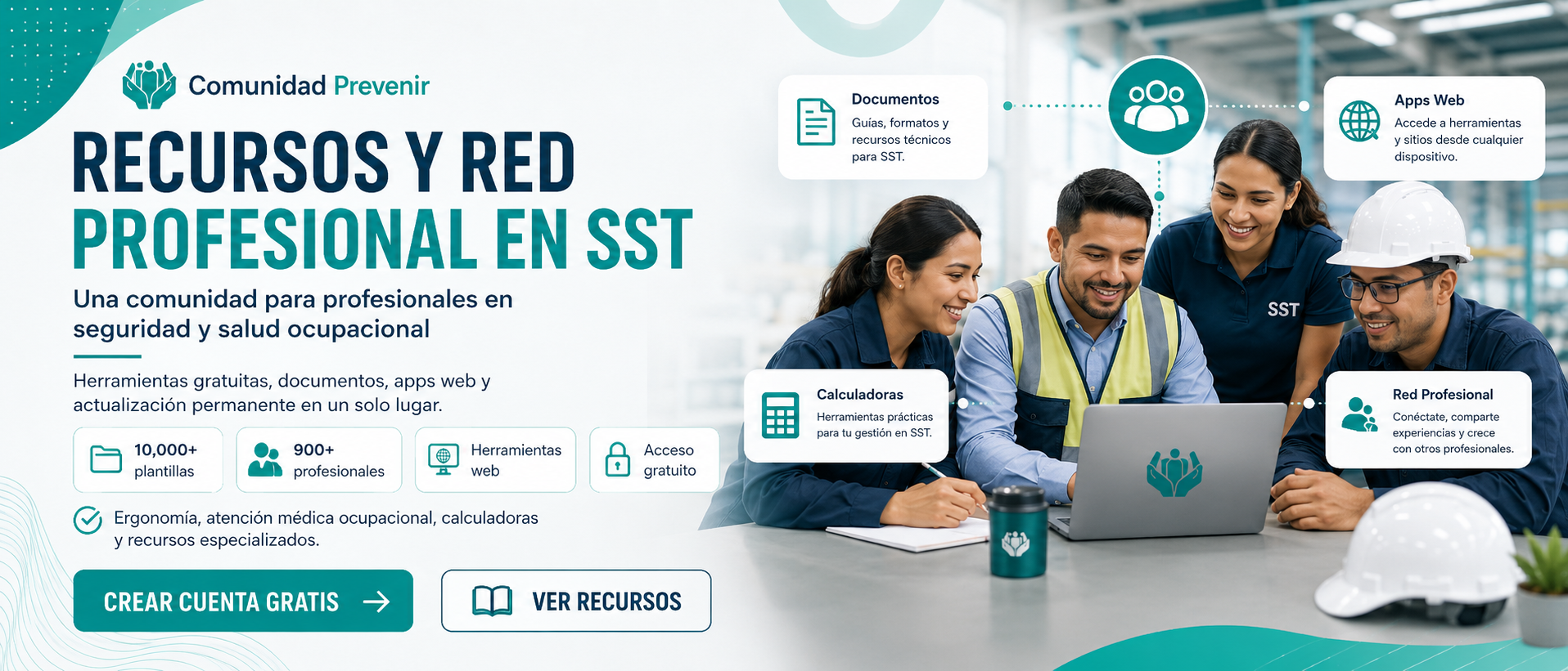 Comunidad SST, recursos y red profesional